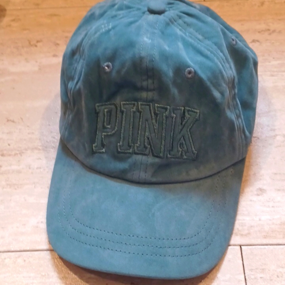 PINK Victoria's Secret Suede Adjustable Hat
